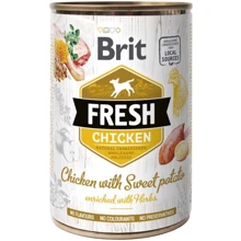 Влажный корм Brit Fresh Chicken/Sweet Potato для собак 400 г (8595602533893): Тип Влажный корм