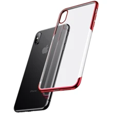 Чехол для iPhone Baseus Shining Red (ARAPIPH58-MD09) for iPhone X/iPhone Xs: Цвет красный