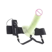 Фаллопротез светящийся с вибратором Fetish Fantasy Vibrating Hollow, 16х4 см: Для кого Унисекс