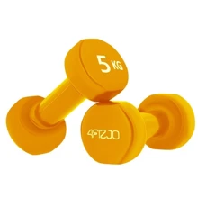 Гантель 4FIZJO 4FJ0210 виниловая 2x5 кг: Вес гантели, кг 10.5