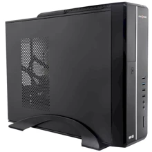Корпус Logicpower S602 BS Slim 400w 8см, кардридер, 2хUSB2.0, 2хUSB3.0, Black: Форм-фактор материнской платы Micro-ATX / Mini-ITX