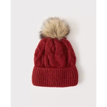 Женская шапка Abercrombie & Fitch бордовая (AF8412W): Производитель Abercrombie & Fitch