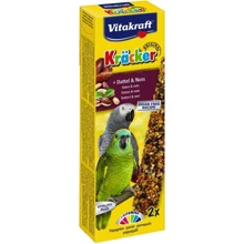Лакомство Vitakraft для африканских попугаев с фруктамии и орехами 180 г (4008239212900): Вид корма Лакомства