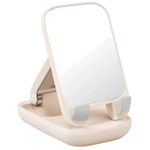 Держатель Baseus Desk Holder Seashell Folding Mirror Pink (B10551501411-00): Производитель Baseus
