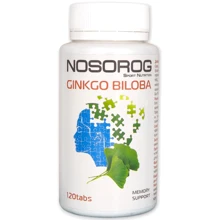 Nosorog Ginkgo Biloba Гинкго Билоба 120 капсул: Форма выпуска Капсулы