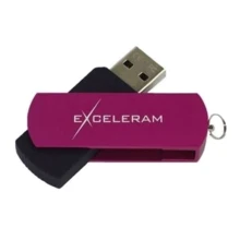 USB-флешка eXceleram 32GB P2 Series USB 2.0 Purple/Black (EXP2U2PUB32): Стандарт USB USB 2.0