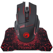 Мышь Marvo G909L USB G1 Black: Интерфейс подключения USB