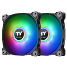 Кулер Thermaltake Pure Duo 14 ARGB Sync Radiator Fan 2-Fan Pack Black (CL-F116-PL14SW-A): Рівень шуму, dB 33.5