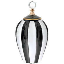 Ваза Al Decoration с крышкой 17.5x34 см (682-058): Тип Ваза