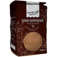 Тростинний цукор Саркара продукт Demerara, (1 кг) (WT3553): Вага нетто 1 кг