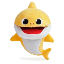 Интерактивная мягкая игрушка на руку Baby Shark с изменением темпа воспроизведения – Малыш Акуленок (61181): Тип животное