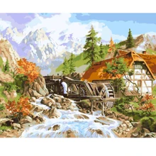 Картина по номерам Origami Горная река 40x50 см LW30520: Производитель Origami