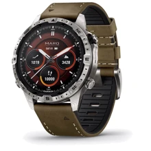 Смарт-часы Garmin MARQ Adventurer (Gen 2) Damascus Steel Edition Modern Tool Watch (010-03393-31): Дисплей 1.2" AMOLED (390 x 390)