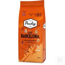Кофе Paulig Cafe Barcelona 250 г (DL17752): Вид напитка кофе молотый