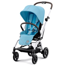 Прогулянковий візок Cybex Eezy S Twist+ 2 SLV Beach Blue з бампером (522001117): Тип коляски Прогулочная