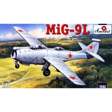 Модель Amodel Експериментальний літак МіГ-9Л, СРСР (AMO7243): Виробник AMODEL