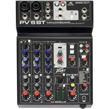 Микшерный пульт PEAVEY PV6 BT: Тип Аналоговые пульты