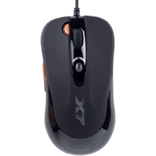 Мышь A4 Tech X-705 K USB Black: Интерфейс подключения проводная USB