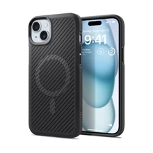 Чехол для iPhone Spigen Core Armor MagFit Matte Black (ACS06455) for iPhone 15 Plus: Цвет черный