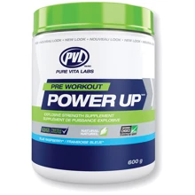 Предтренировочный комплекс PVL Power Up 600 g/	30 servings/Blue Raspberry: Тип Комплекс до тренировки