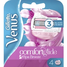 Gillette Venus Spa Breeze Сменные кассеты для бритья 4 шт.: Вид Сменные кассеты