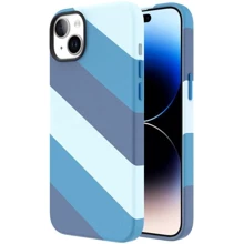 Чохол для iPhone VOKAMO Case with MagSafe Blue для iPhone 15 (NVK010809): Колір синий