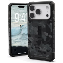 Чохол для iPhone Urban Armor Gear UAG Pathfinder SE Magsafe Midnight Camo (114548114061) for iPhone 17 Pro: Колір сірий