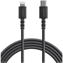 Кабель ANKER Cable USB-C to Lightning Powerline Select+ 1.8м Black (A8618H11): Тип USB-C - Lightning