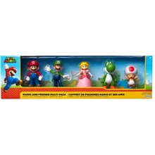 Набор эксклюзивных игровых фигурок Super Mario - Марио и друзья (5 фигурок 6 см) (400904): Тип Набор игровых фигурок