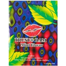 Латексная салфетка Trust Latex Dental Dams Mint 1 шт: Тип Ароматизированные