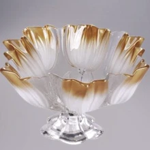 Салатник Walther Glas Silvia White-Gold 2062 WG (300мм): undefined undefined