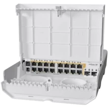 Мережевий комутатор Mikrotik CRS318-16P-25+OUT: Порти комбинированный