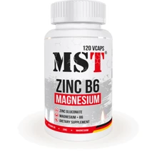 MST Zinc B6 Magnesium Цинк Вітамін B6 Магній 120 вегакапсул: Тип Комплексные