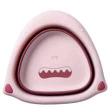 Тазик складной Babyhood Акула, розовый (BH-746BР): Производитель Babyhood