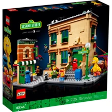 LEGO Ideas 123 Вулиця Сезам (21324): Серія Ideas