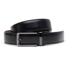 Чоловічий ремінь Borsa Leather чорний (V1GKX11-black): Стать Мужской