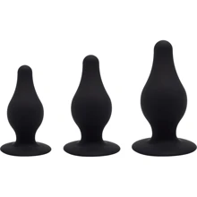 Набор анальных пробок SilexD Silicone Plug Kit двухслойные, силикон+Silexpan: Для кого Унисекс