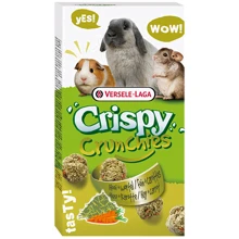 Лакомство для грызунов Versele-Laga Crispy Crunchies Hay + Carrot из сена люцерны с овощами и злаками 75 г (58938): undefined undefined
