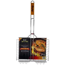 Набор для барбекю Решетка-гриль с бортом Gusto GT-7105 Time2Grill 66x31x24x5.5см (110917): Размеры, мм 660x310x240x55