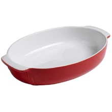 PYREX SIGNATURE 25x18см овальн/керам/красный (SG25OR8): Крышка Нет