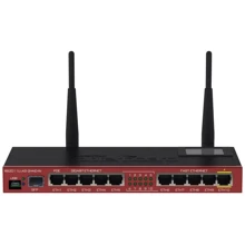 Маршрутизатор Wi-Fi Mikrotik RB2011UiAS-2HnD-IN: Тип маршрутизатора Wi-Fi роутер
