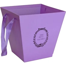 Коробка Подарочная коробка UFO W9222 Lilac Box Flowers: undefined undefined