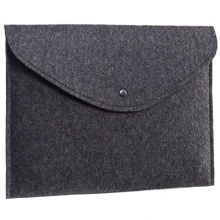 Gmakin Case Slim Felt Black (GM60-15) for MacBook Pro 15/Pro 16: Цвет черный (Black)