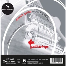 Струна для гитар Струны для электрогитары Gallistrings EG1046 REGULAR LIGHT: Тип Комплект струн