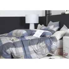 Комплект постельного белья Viluta Twill 740 Сатин Семейный (740_sm): Материал сатин