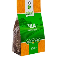 Семена Чиа, Natural Green, 100 г (WT3188): Вес нетто 100 г