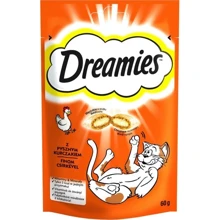 Лакомства Dreamies Chicken для кошек с курицей 60г (4008429037887): Вид Снеки