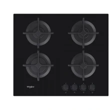 Варочная поверхность газовая Whirlpool GOB616/NB: Расположение панели спереди