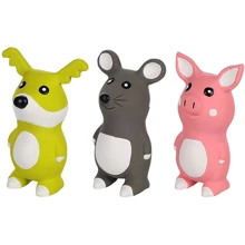 Іграшка з піщалкою для собак Flamingo Bocca Dog Mouse Pig Собака Свиня Миша (59112): Виробник Flamingo