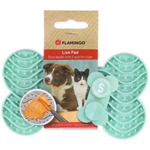 Силіконовий килимок лізальний Flamingo Lick Pad Yummee антистрес для собак і котів М'ятний S 15х8.6х1.9 см (58605): Тип Лизательные коврики